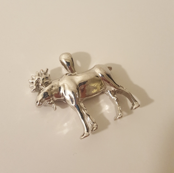 Moose necklace charm - Picture 2 of 5